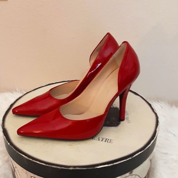 Colin Stuart Shoes - Colin Stuart Red High Heels